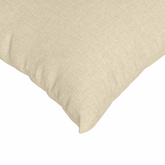Poduszki na sofę 2 pcs Kremowy 80 x 80 cm tkanina