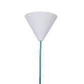 Lampa wisząca owalna zielona 1xE27 Oss Ledea 50101187