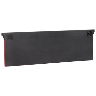 Wieszak na płaszcze Czarny 80 x 25 x 2 cm Drewno z mango