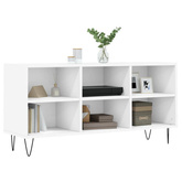 Szafka pod TV, biała, 103,5x30x50 cm, materiał drewnopochodny vidaXL
