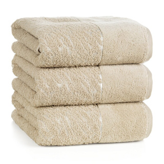 Ręcznik Nola beżowy 70x140