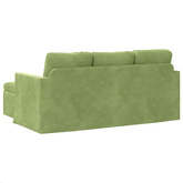 Sofa Jasnozielony 178 x 134 x 80 cm Aksamit