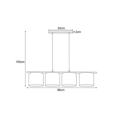 Lampa wisząca K-5213 z serii VICTORIA