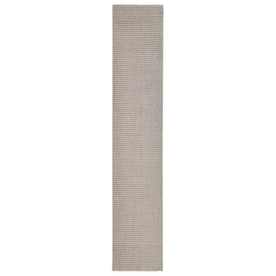 vidaXL Dywanik, naturalny sizal, 66x350 cm, piaskowy