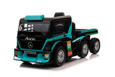 Auto Na Akumulator Ciężarówka Mercedes+ Naczepa XMX622B Niebieski LCD