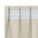 Zasłony zaciemniające 2 pcs Kremowy 140 x 225 cm Aksamit