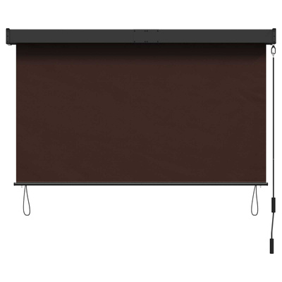 Roleta brązowy 180 x 250 cm Materiał i Aluminium