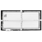 Panel led natynkowy 60x30cm czarny 36w 4000K