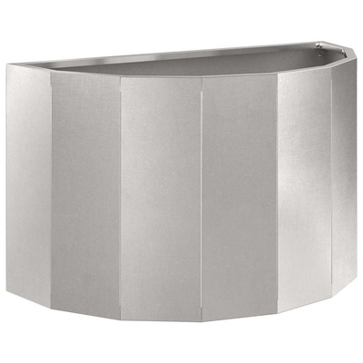 Donica Srebrny 60 x 30 x 35 cm Stal nierdzewna
