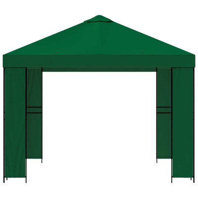 Altana 3 x 3 m zielony Poliester i Stal 190 gsm