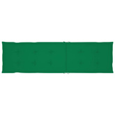 vidaXL Leżak tarasowy z podnóżkiem i poduszką, lite drewno akacjowe