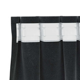 Zasłony zaciemniające 2 pcs Czarny 140 x 260 cm Aksamit