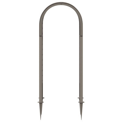 Różany łuk z kolcami Szary 97 x 43 x 218 cm PP