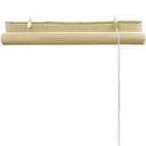 vidaXL Rolety bambusowe, 80 x 160 cm, naturalne