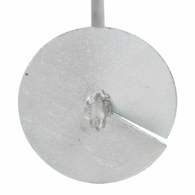 Kotwy gruntowe, 4 szt., 10x60 cm, galwanizowany metal