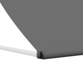 Markiza jasnoszary 400 x 150 cm 180 g / m? Poliester z powłoką PU