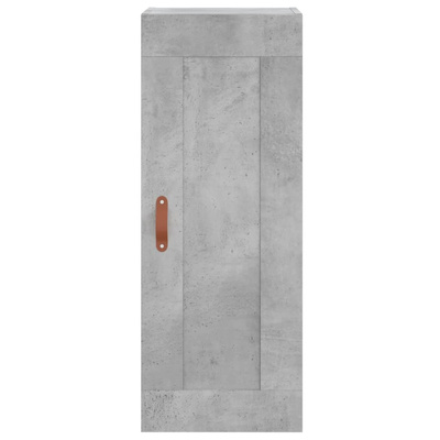 vidaXL Szafka wisząca, szarość betonu, 34,5x34x90 cm wariant 4
