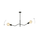 Lampa sufitowa FRIX 2 BLACK