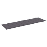 vidaXL Leżaki z poduszkami i stolikiem, 2 szt., lite drewno akacjowe wariant 7