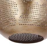Lampa sufitowa wisząca Candellux Sfinks 31-43276  kula   E27 ażurowy jasno brązowy