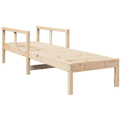 vidaXL Leżak, 199,5x62x55 cm, drewno sosnowe