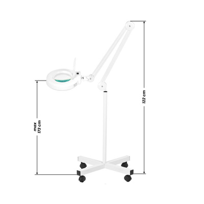 Lampa lupa led S4 + statyw 114196