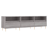 vidaXL Szafka pod TV, szary dąb sonoma, 150x30x44,5 cm