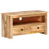 vidaXL Szafka pod TV, 79x30x40 cm, surowe drewno mango