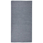 vidaXL Dywan zewnętrzny o płaskim splocie, 100x200 cm, niebieski