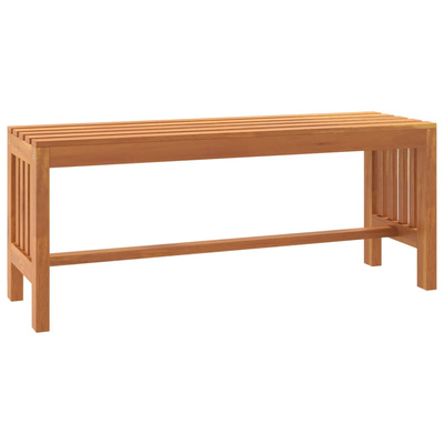 Ławka ogrodowa, 110 cm, lite drewno eukaliptusowe