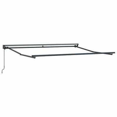 Rama markizy Z regulacją Antracyt 3,5 x 2,5 m Stal