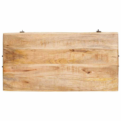 Skrzynia do przechowywania 70 x 35 x 40 cm lite drewno mango
