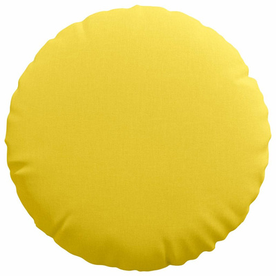 Poduszki na siedziska 2 pcs Jasnożółty ?50 x 19 cm tkanina