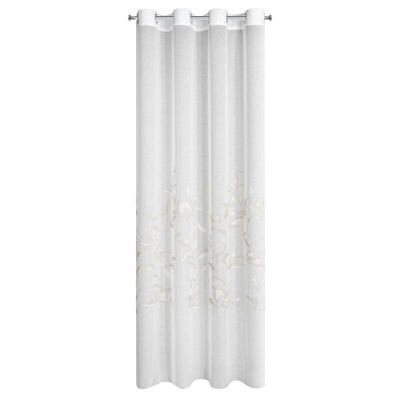 Firana Estella biała 140x250