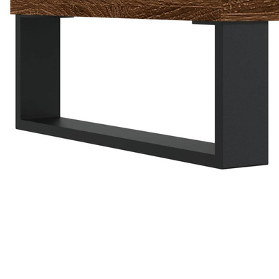 vidaXL Szafka pod TV, brązowy dąb, 102x36x50 cm