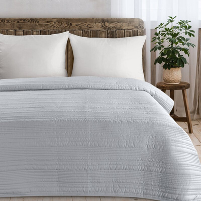 Narzuta Chon srebrna 220x240