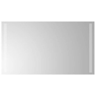 vidaXL Lustro łazienkowe z LED, 70x40 cm