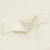 Pojemniki, 2 szt., tkanina, 70x40x18 cm, kremowe