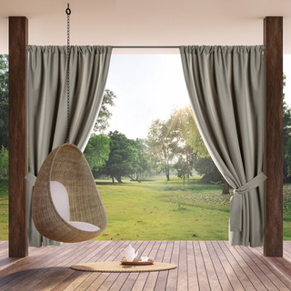 Zasłona Garden beżowa 155x200 wariant 4