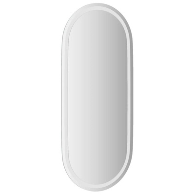 vidaXL Lustro łazienkowe z LED, 100x45 cm, owalne