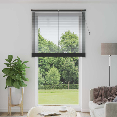 Żaluzja wenecka Srebrnoszary 213 x 120 cm 25 mm PVC
