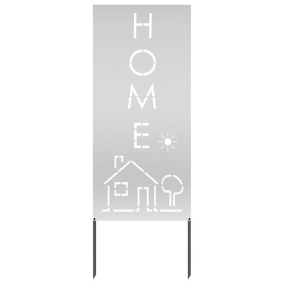 Ekran zapewniający prywatność w ogrodzie Srebrny 50 x 140 cm