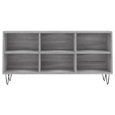 Szafka pod TV, szary dąb sonoma, 103,5x30x50 cm vidaXL
