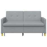 Rozkładana sofa jasnoszary 154 x 94,5 x 80,5 cm