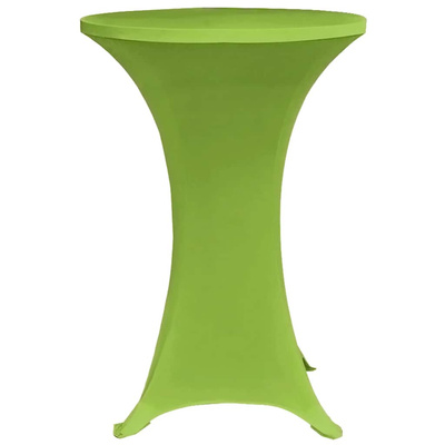 Elastyczne pokrowce na stół, 4 szt., 60 cm, zielone