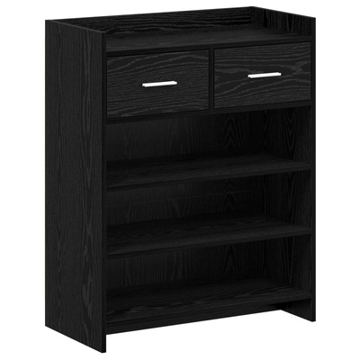 Szafka na buty Czarny dąb 73,5 x 36 x 92 cm Drewno inżynieryjne