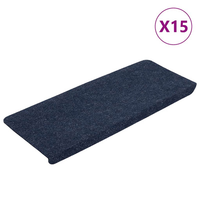 Samoprzylepne nakładki na schody, 15 szt., 65x24,5x3,5 cm