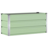 Donica Zielony 100 x 40 x 45 cm Stal
