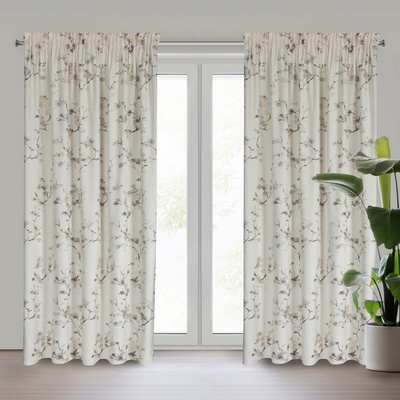 Zasłona Selena kremowa 140x270