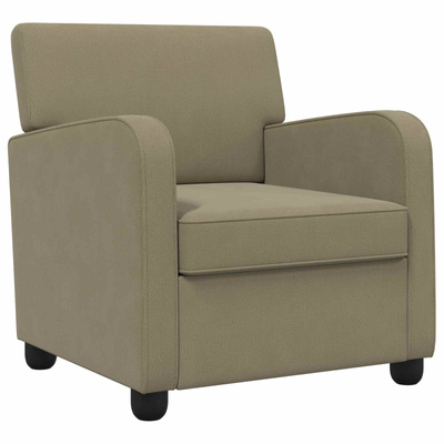 Fotel Khaki Welur